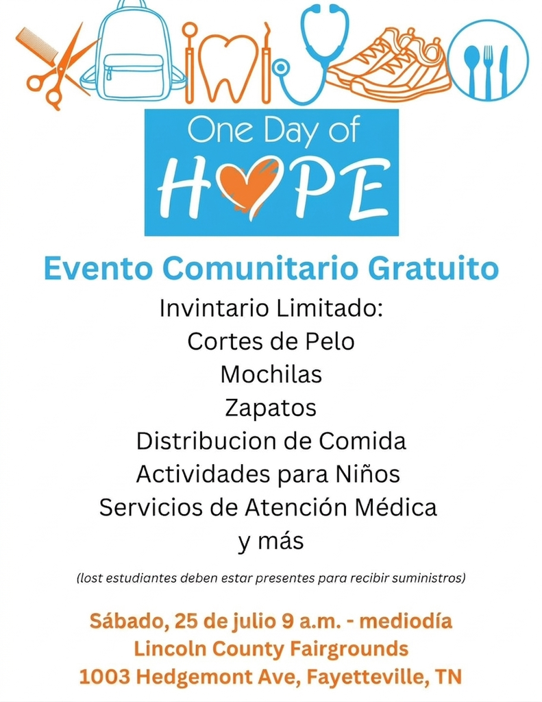 One Day of Hope Spanish