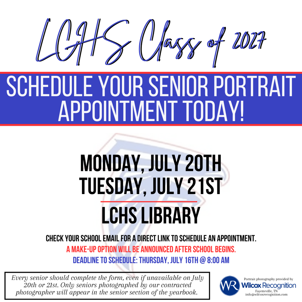 Senior pictures July 20th and 21st
