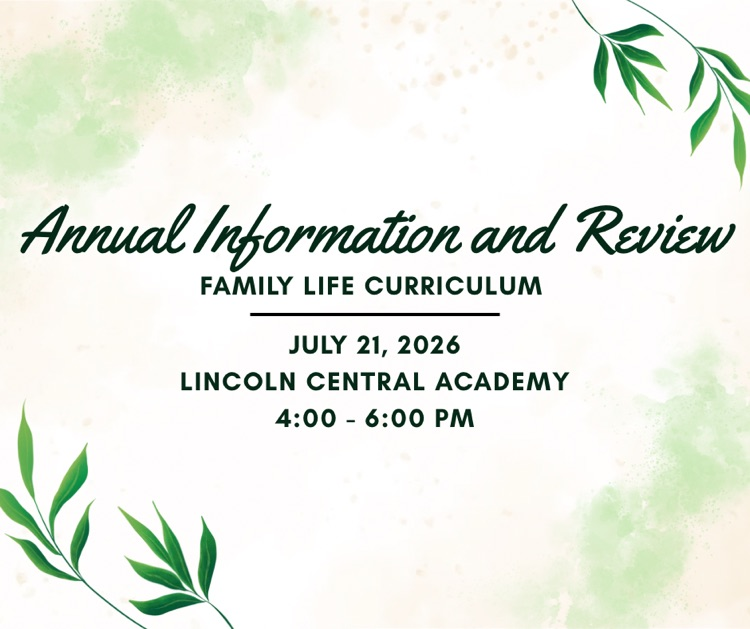 Family Life Review, 7/21/2026