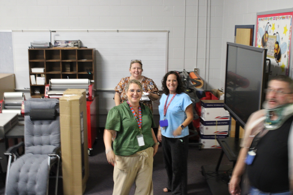 All smiles at In-service