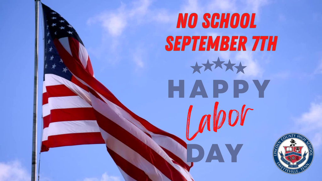 No school Sept 7th for Labor day