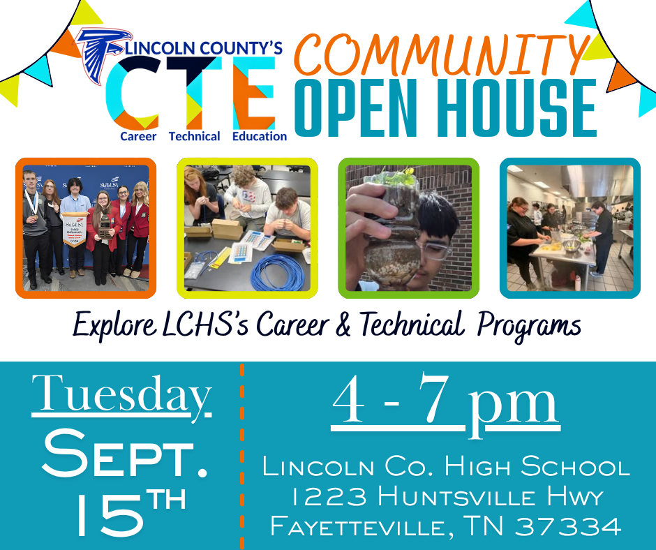 CTE Open House Sept. 15