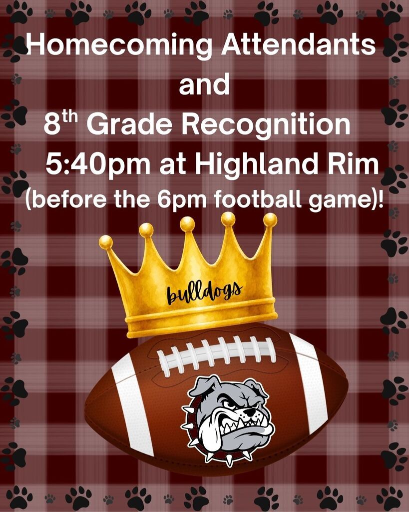 Homecoming/8th Grade Recognition