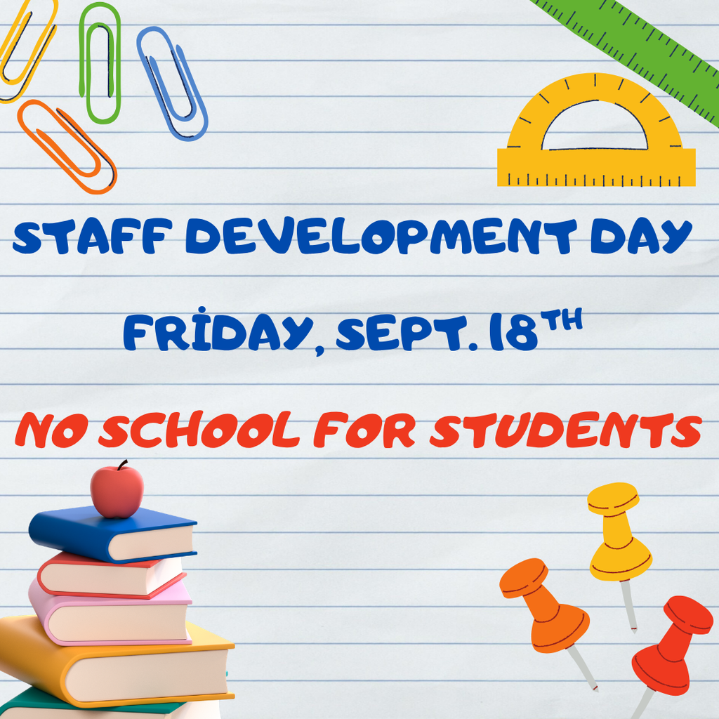 No School - Friday, Sept. 18