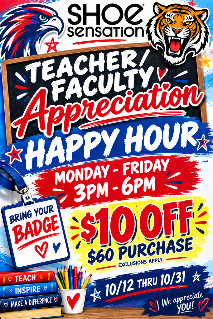 Teacher Appreciation from Shoe Sensation!