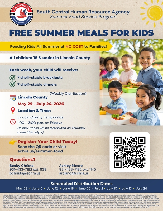 Free Summer Meals for Kids
