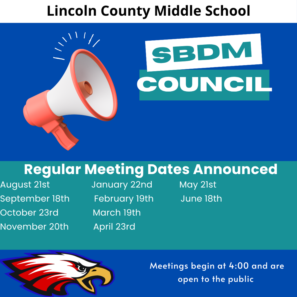 SBDM Dates 