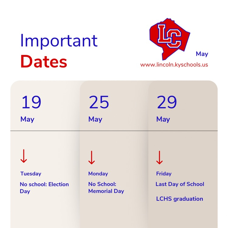 important dates 