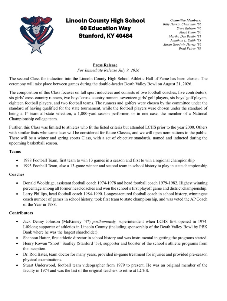 Press release