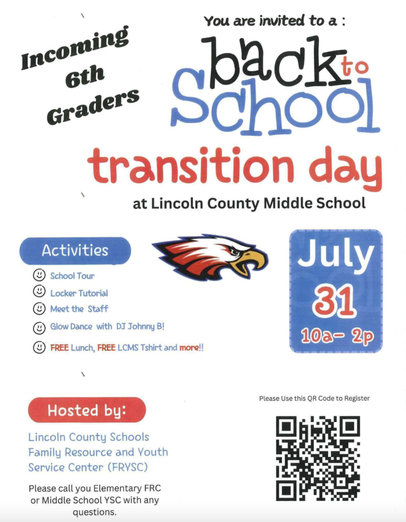 6th Grade Transition Day