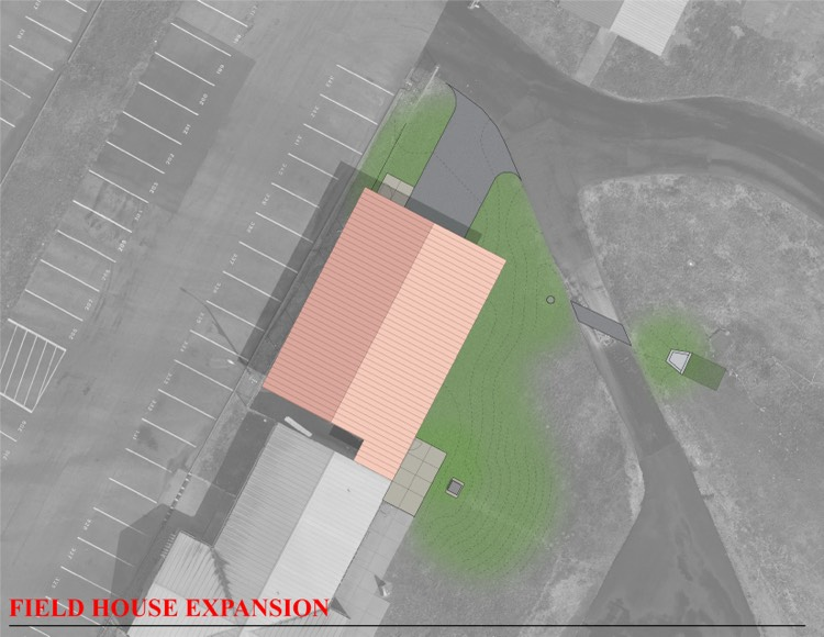 athletic field house