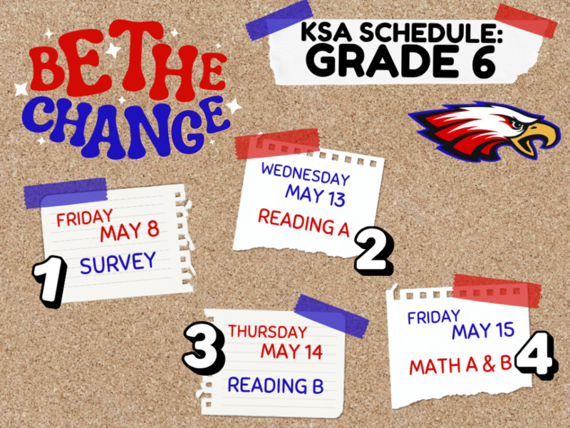 LCMS KSA Schedule - 6th Grade