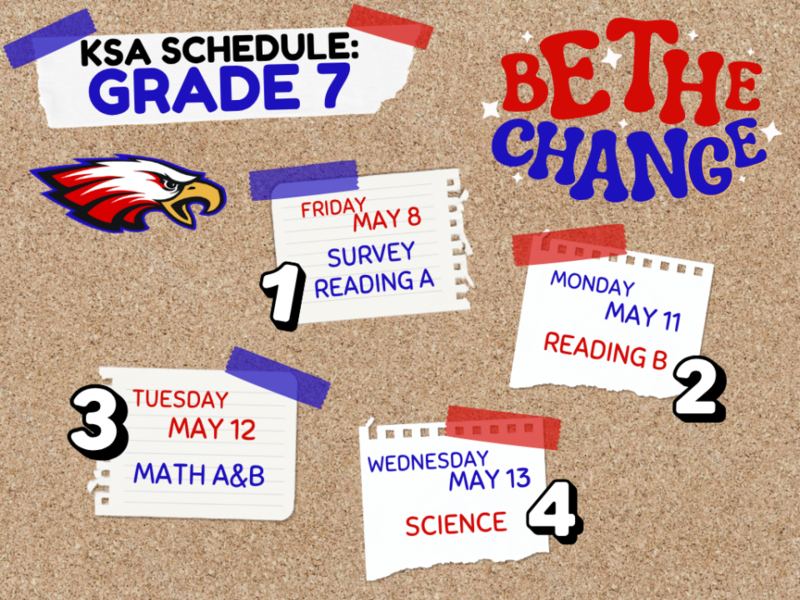 LCMS KSA Schedule - 7th Grade