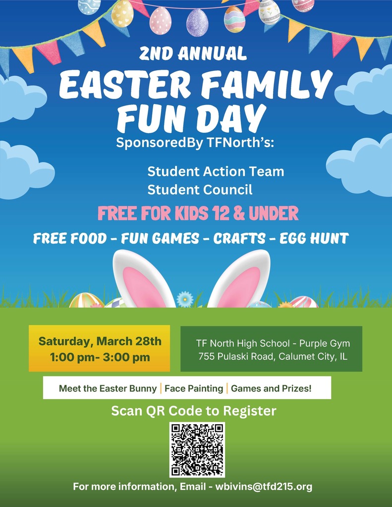 Easter family fun day flyer english