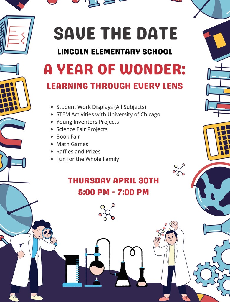 English flyer for learning fair