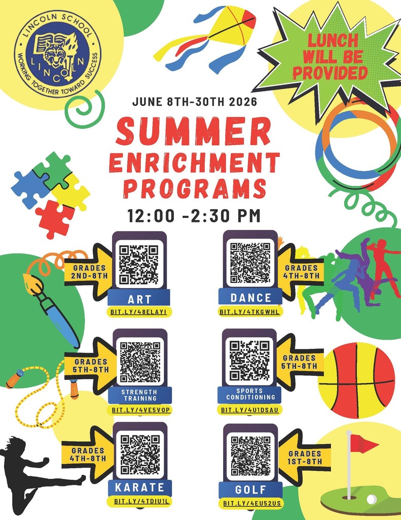 Enrichment Programs flyer