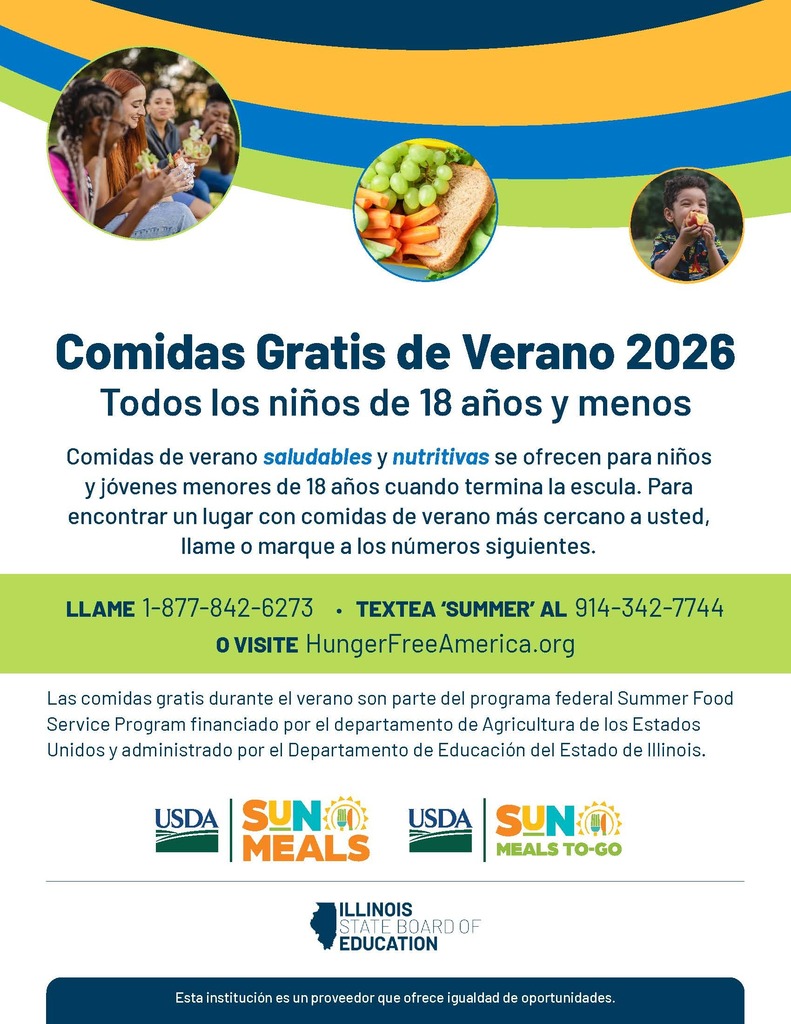 Spanish Meals Flyer