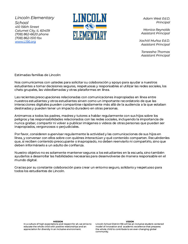 Spanish Letter