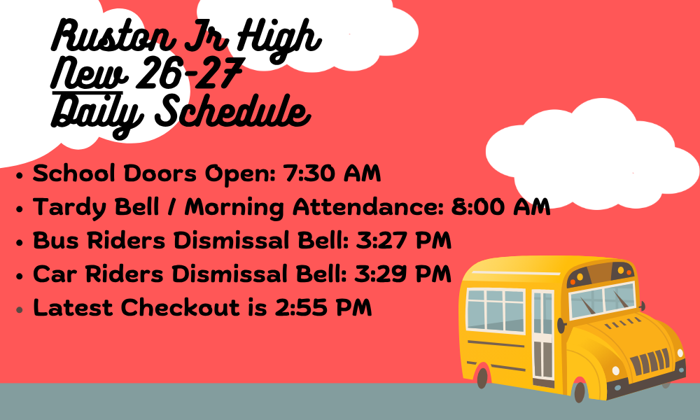 New Daily Schedule