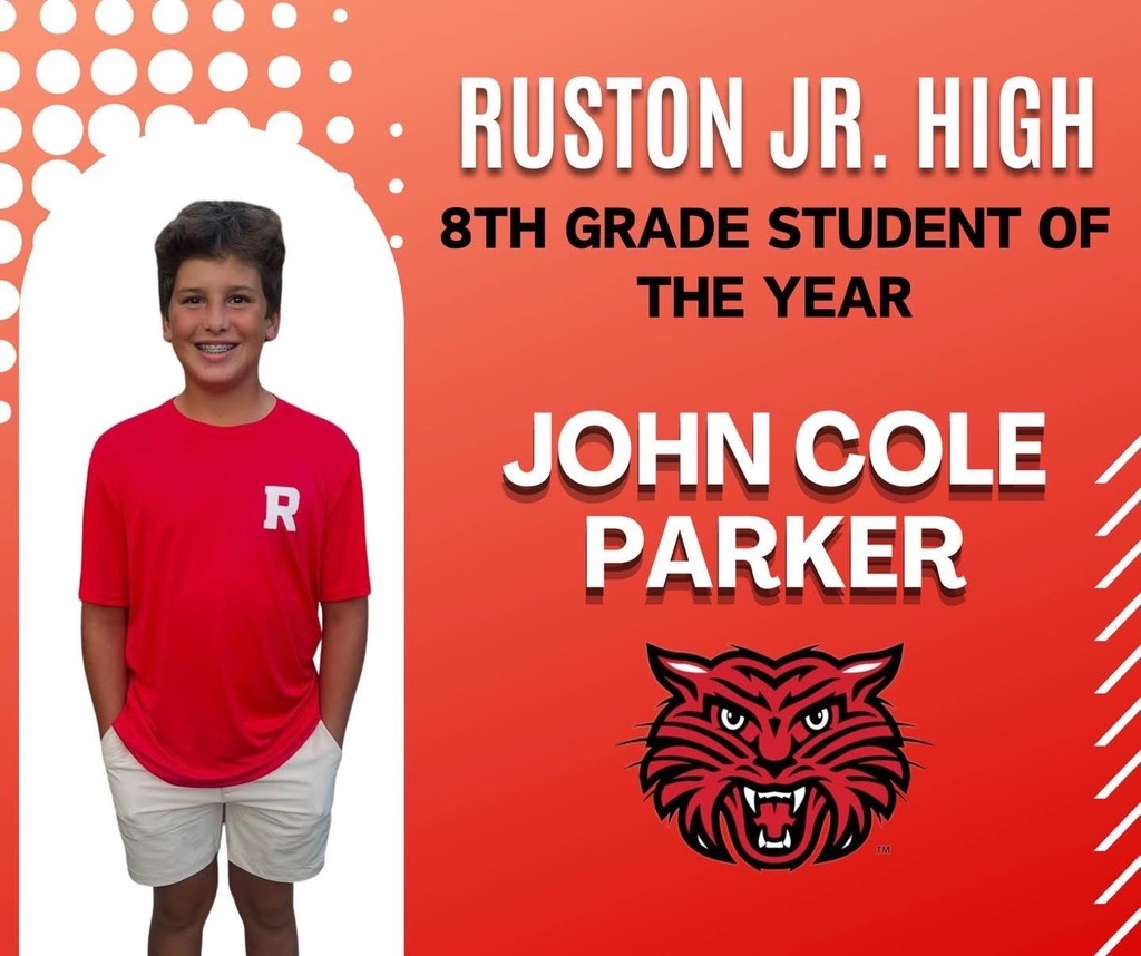 2025 STUDENT OF THE YEAR J.C. PARKER