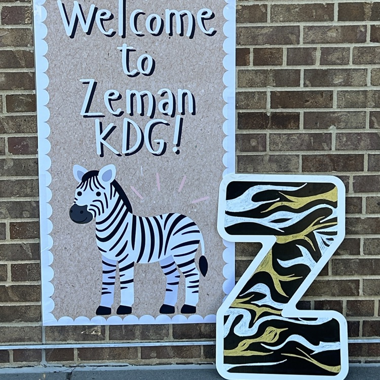 Kinder Welcome Sign