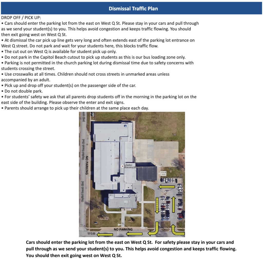 Lakeview Dismissal Map