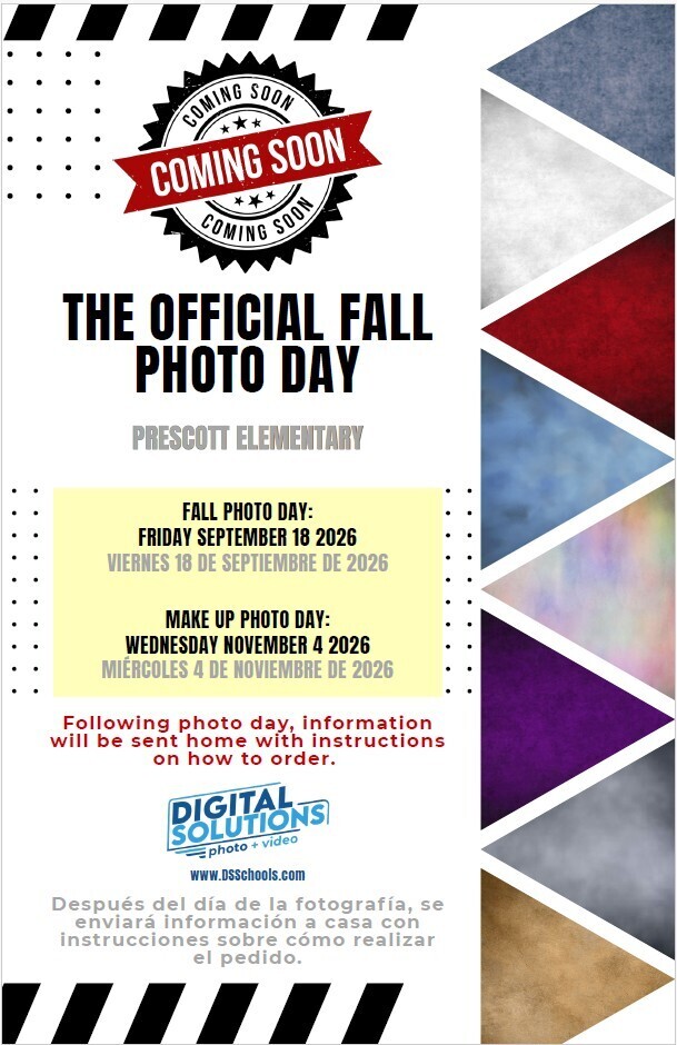 Picture Day Flyer - Picture Day is Friday September 18th