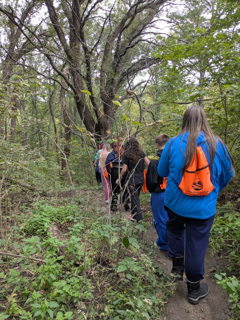 Students at Platte River State Park