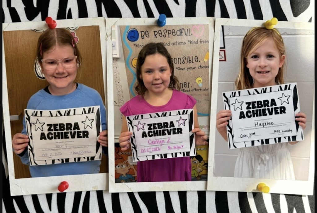 2nd Grade Zebra Achievers Photo