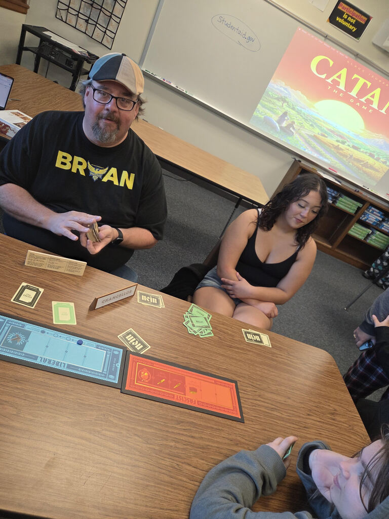 A student and a teacher play a game