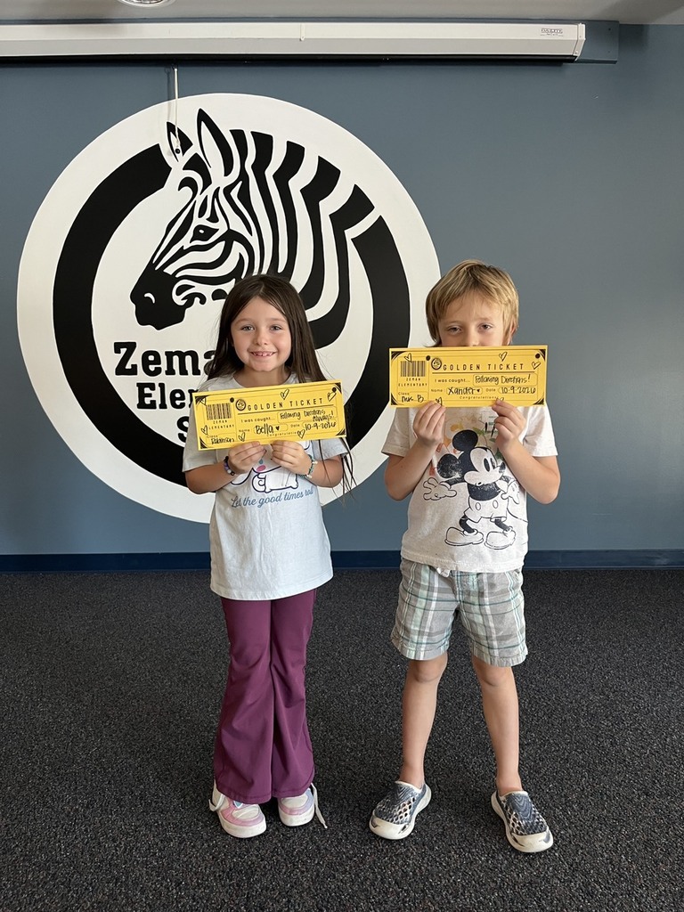 Golden Ticket Winners in 1st Grade Photo