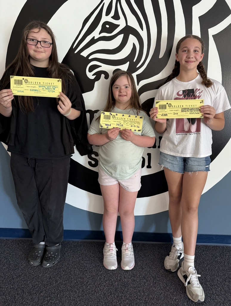 Golden Ticket Winners in 5th Grade Photo