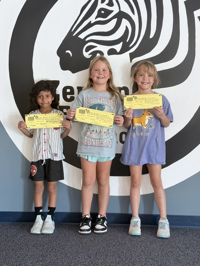 Golden Ticket Winners in 2nd Grade Photo