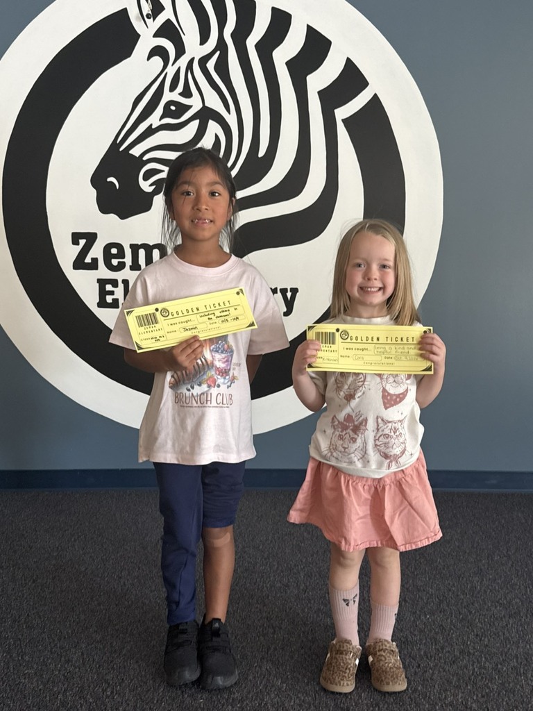 Golden Ticket Winners in Kindergarten Photo