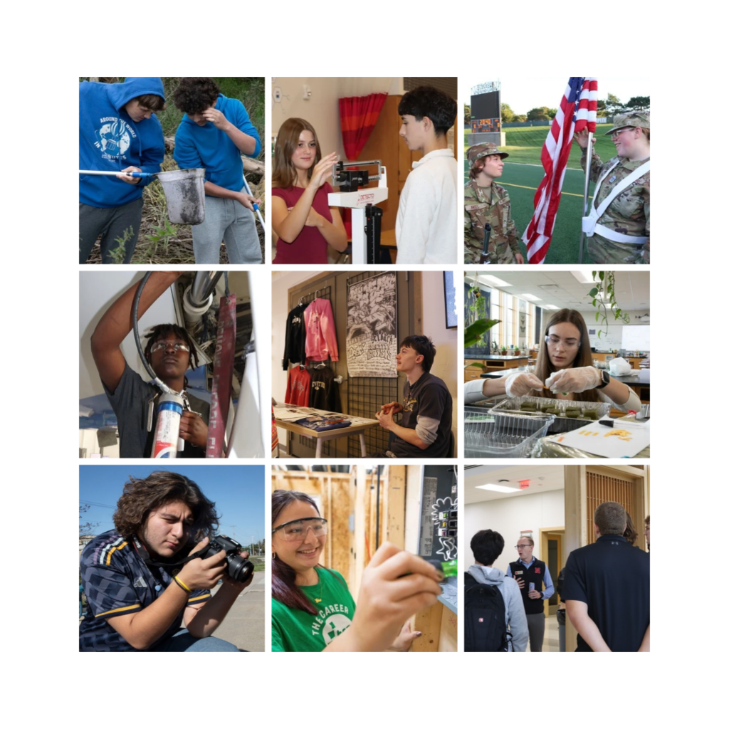 Various focus program students 