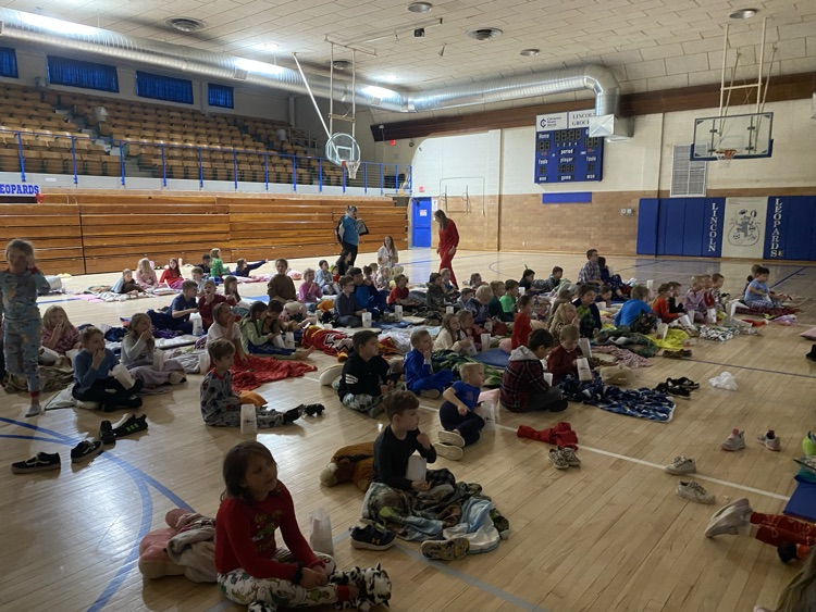 LES students enjoying our AR party.