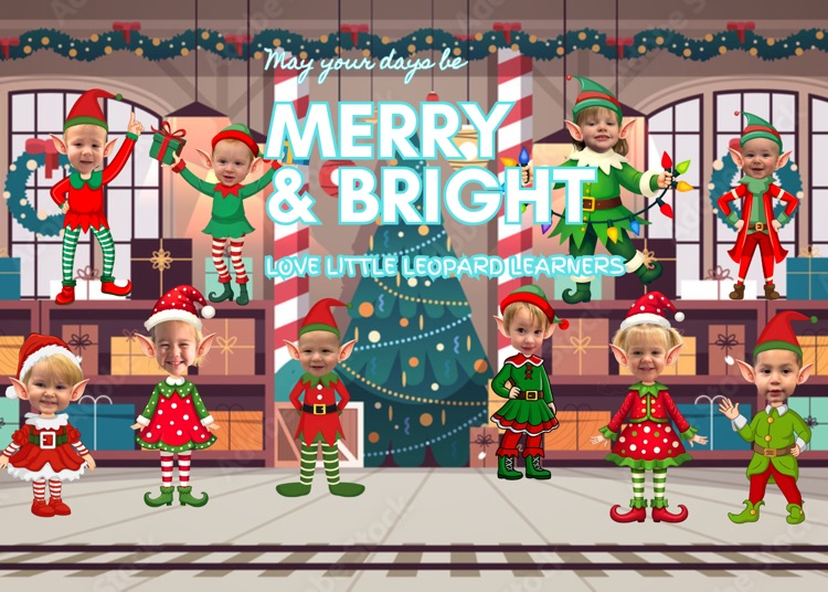 Happy Holidays from these little elves! 