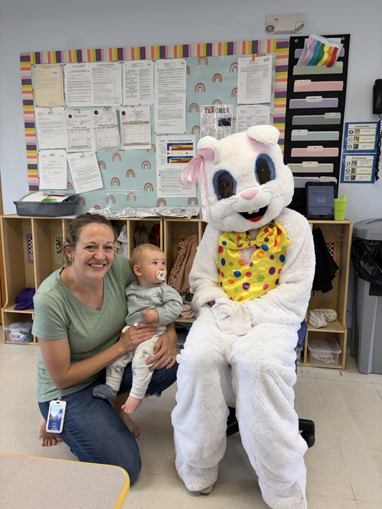 The Easter bunny came to visit