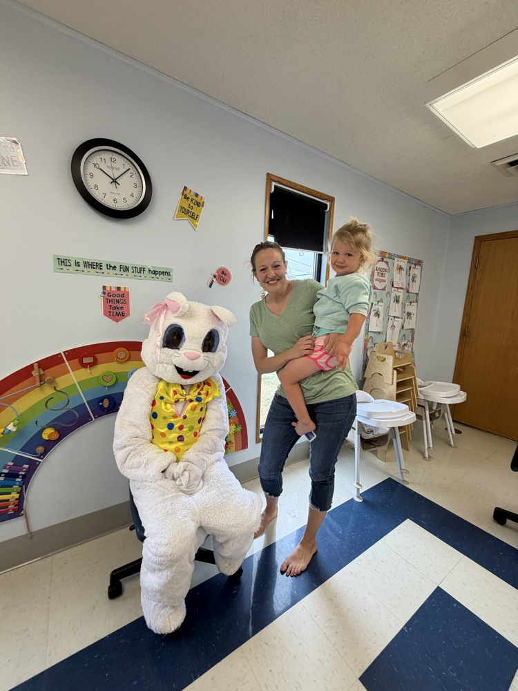 The Easter bunny came to visit