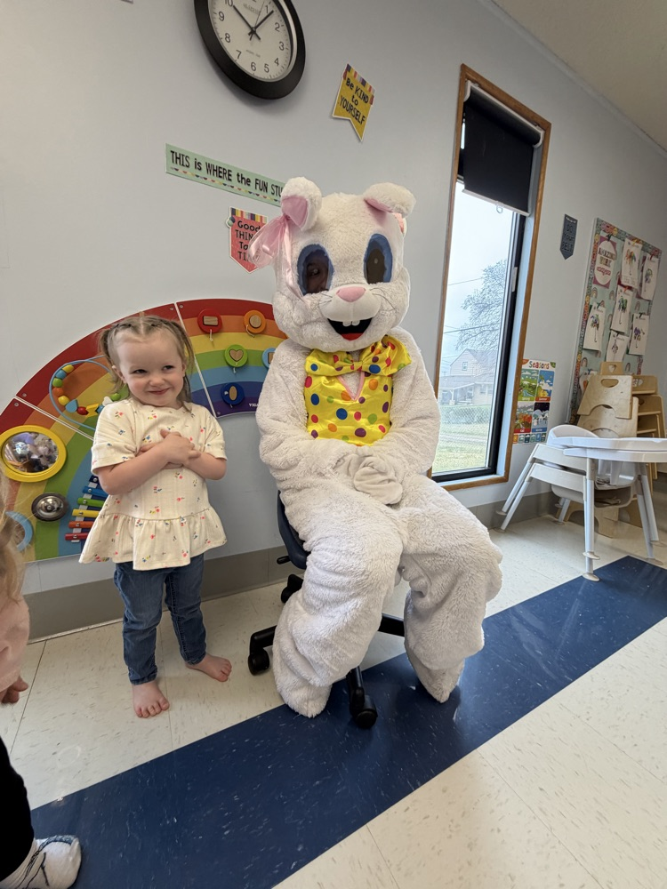 The Easter bunny came to visit