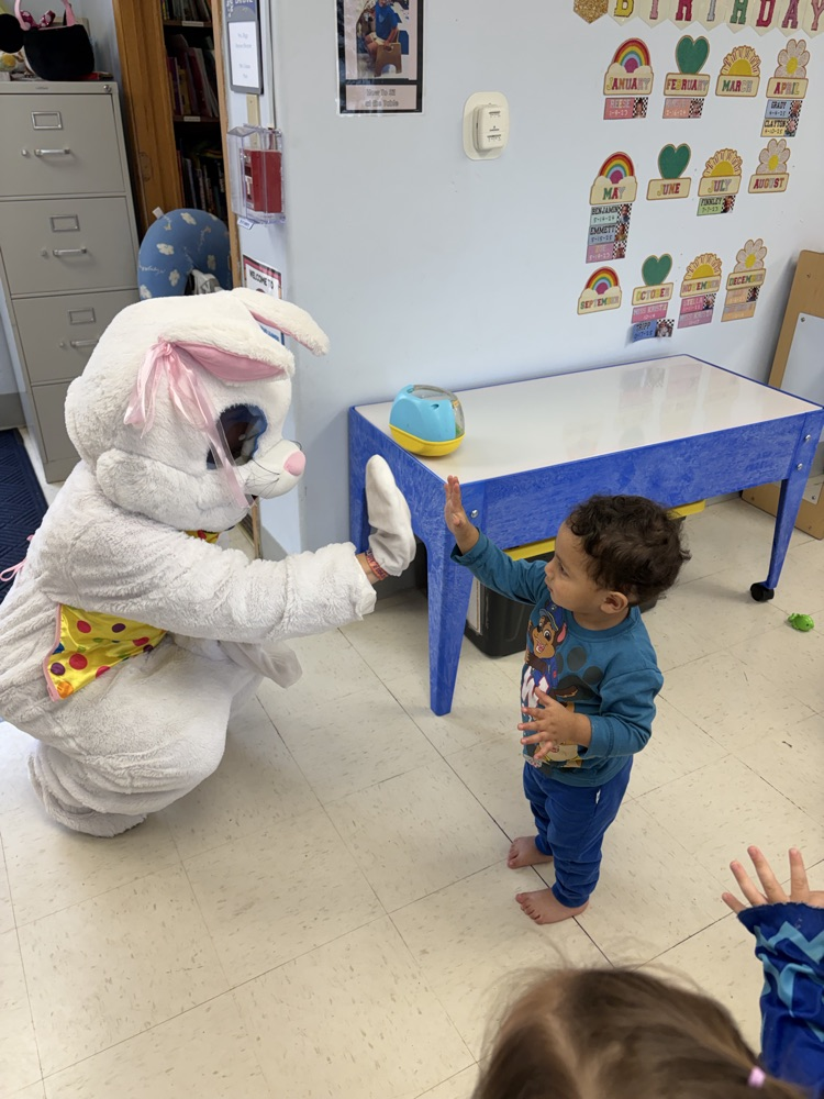 The Easter bunny came to visit