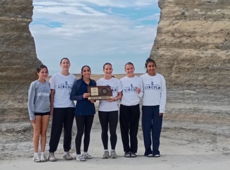 Girls XC 2nd Place