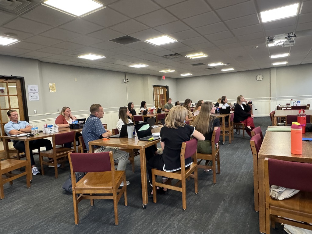 New staff orientation