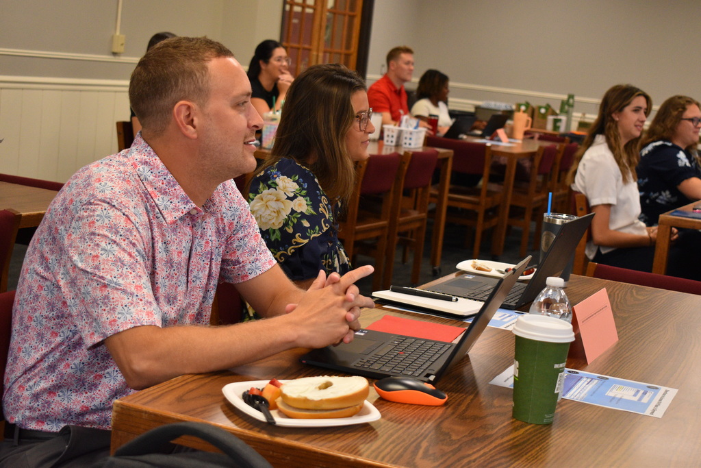 New staff orientation