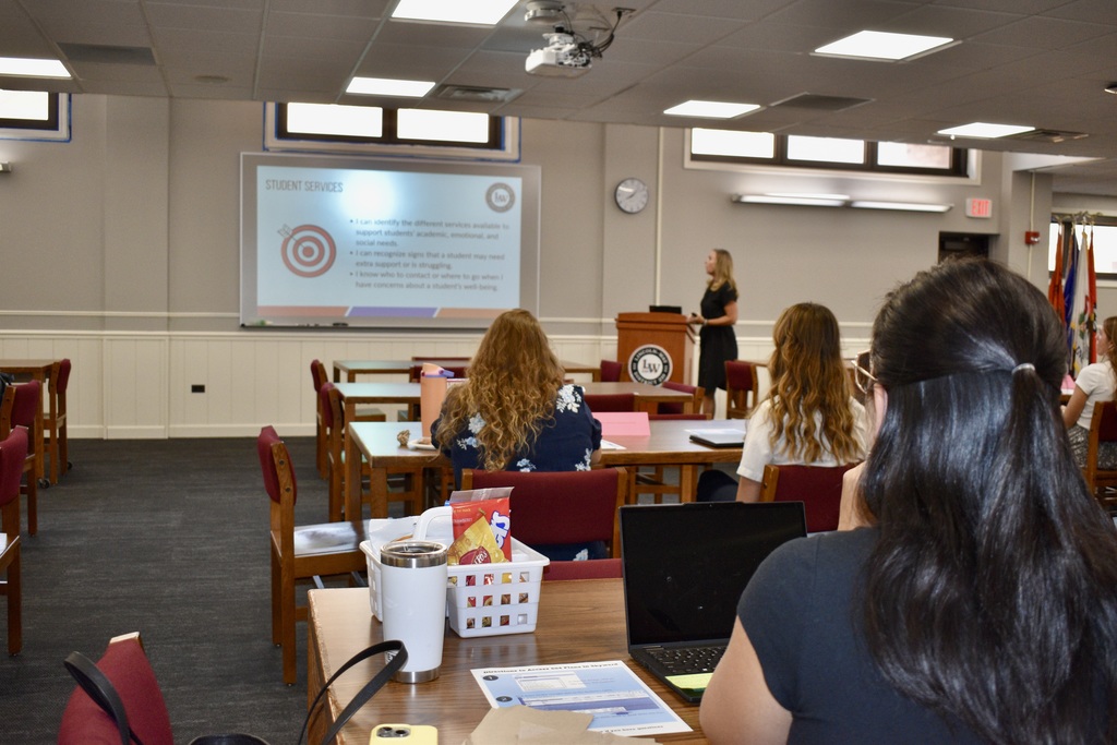 New staff orientation