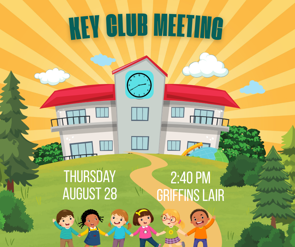 Key Club Meeting - Aug 28