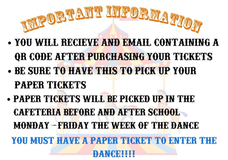 dance ticket info