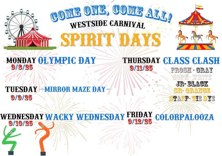 spirit day info