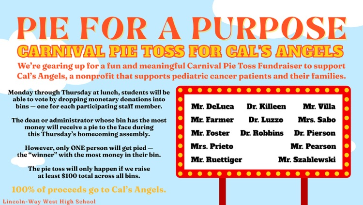 pie for a purpose
