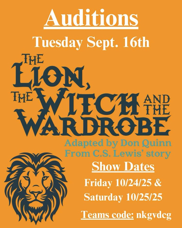 info on fall play auditions
